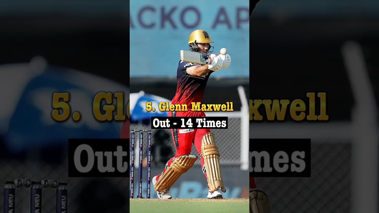 Top 5 Bastman Most Duck Out In IPL History🔥