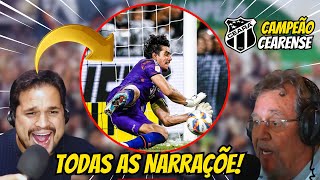 💥 TODAS AS NARRAÇÕES! CEARÁ CAMPEÃO CEARENSE 2024! CEARÁ 1 x 1 FORTALEZA | NOTICIAS DO CEARA SC!