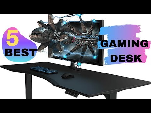 Best Desks for Gaming in 2019 | 5 Best Gaming Desk for Console & PC Gamers