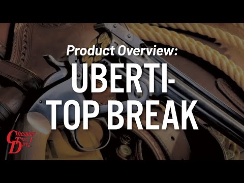 Visit us: bit.ly The Uberti Top Break is true to the original, designed by Major George Schofield at the Smith & Wesson factory in 1869. The Schofield revolver was created as a cavalry pistol. Its efficient, break-open design could be operated one-handed. That made it easy to eject all six spent cartridges and reload the single action revolver while on horseback. The US Cavalry was slow to see the merits of the top break, but Jessie James, John Wesley Hardin, and Wild Bill Hickok saw the fast reloading capability as a distinct advantage in their line of work. After numerous trials, the US Army finally purchased three thousand top breaks with an improved top latch design. However, it was the Russian government that truly embraced the new sidearm. The Czar ordered 41000 top breaks with a modified grip design, lanyard ring, and a distinctive trigger spur. True to the originals, Uberti Top Break No. 3 2nd models are available in .38 Special, .45 Colt, and .44-40. The New Model Russian, chambered in .45 Colt and .44 Russian, includes Cyrillic barrel stampings. Visit us: bit.ly