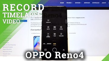 How to Record Timelapse Video in OPPO Reno4 – Manage Camera Options