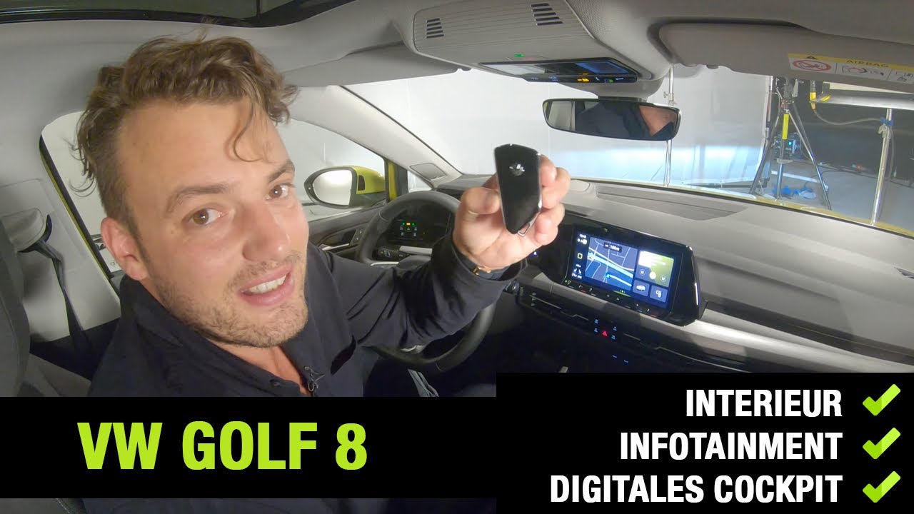 2020 Vw Golf 8 Interieur Hallo Volkswagen Mib 3 Innovision Discover Pro Iq Drive Alexa