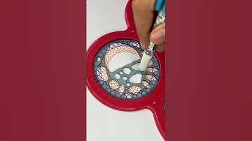 Hypnotizing Spirograph Art - So Satisfying to Watch! #art #asmr #spirograph #shorts #2025 #usa