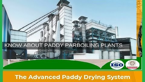 Animation Paddy processing plant(Auto Rice Mill)