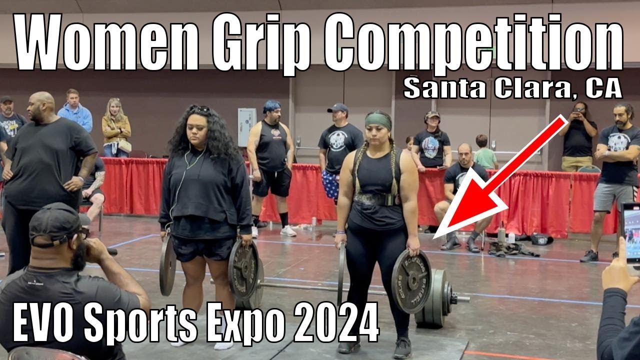 Women Grip Competition at EVO Sports Expo 2024 