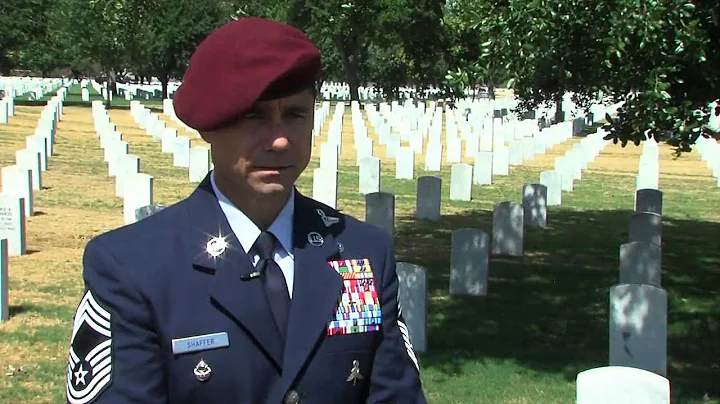 Air Force Pararescue Memorial Ceremony for TSgt Mi...
