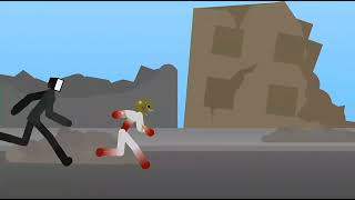 @Roblox-Guest flash zombie tv is running away from the woman