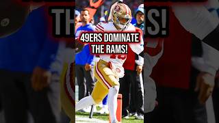 This Is Why The 49ers DOMINATED The Rams In Australia #shorts 49ers News