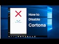 Easy Way to Disable Cortana in 2 Minutes 😎