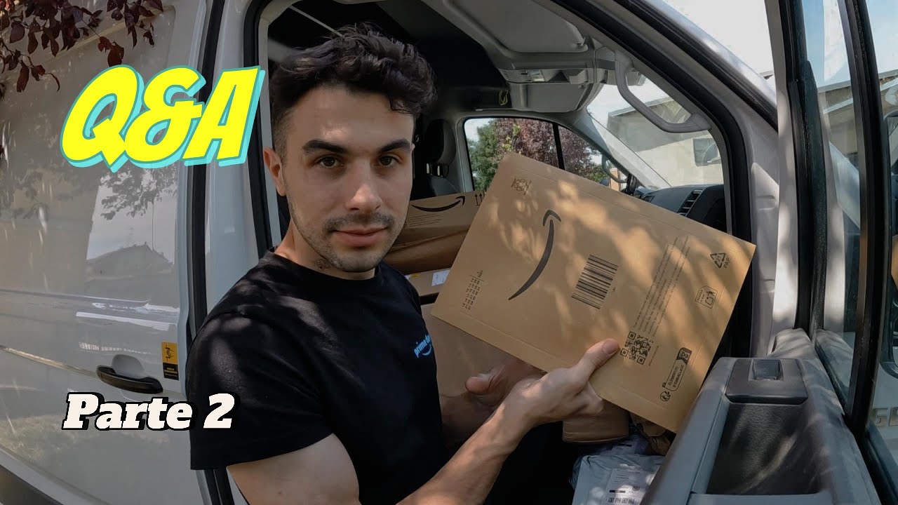 Com'è davvero una giornata da corriere Amazon? Q&a alle vostre domande |Episodio 3|