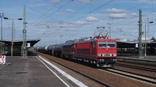 LEG 155 247 + 232 004 (k) mit Kesselwagen nach Zeitz Hbf |Schönefeld bei Berlin 