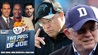 Jonas Knox-David Tepper Embarrasses Team Again Trying To Be Jerry Jones  | 2 PROS & A CUP OF JOE