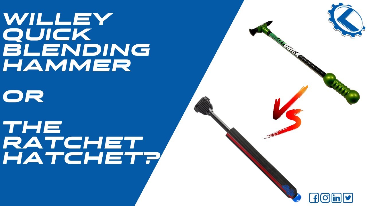 Willey Quick Blending Hammer Vs The Ratchet Hatchet PDR Tool Review