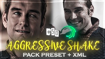 50+ Aggressive shake pack | alight motion (+preset)