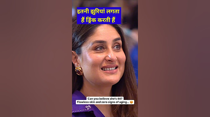 Kareena Kapoor Looks Like 55 In 44