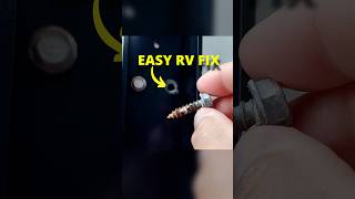 Fix Stripped Screw Holes in Seconds #rvmaintenance #rvlife