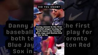 Did You Know? Danny Jansen is the first baseball player to play for both teams in the same game.
