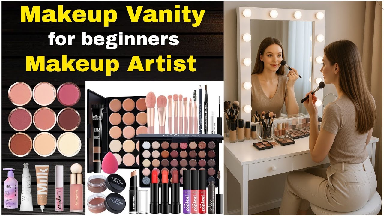 Vanity Lessons Professional Makeup Course 2025 | Makeup Vanity For Beginners Makeup ...