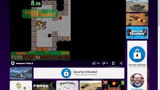 Awesome Tanks 2 Level 2 Speed Run by Swordo, 8.68