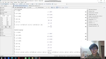 GROUP ASSIGNMENT NUMERICAL METHODS G6 2022/2023