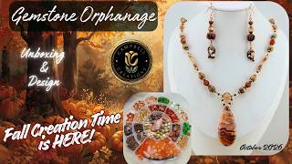 The AMAZING Gemstone Orphanage October Box! | Join me to UNBOX and DESIGN!