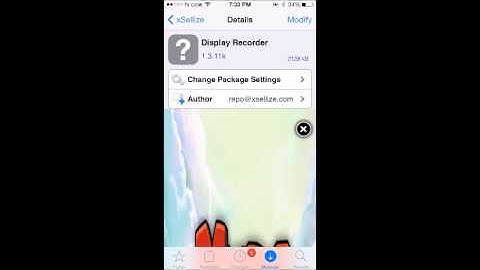 How to record your screen (iOS 7 Cydia) (Display Recorder)