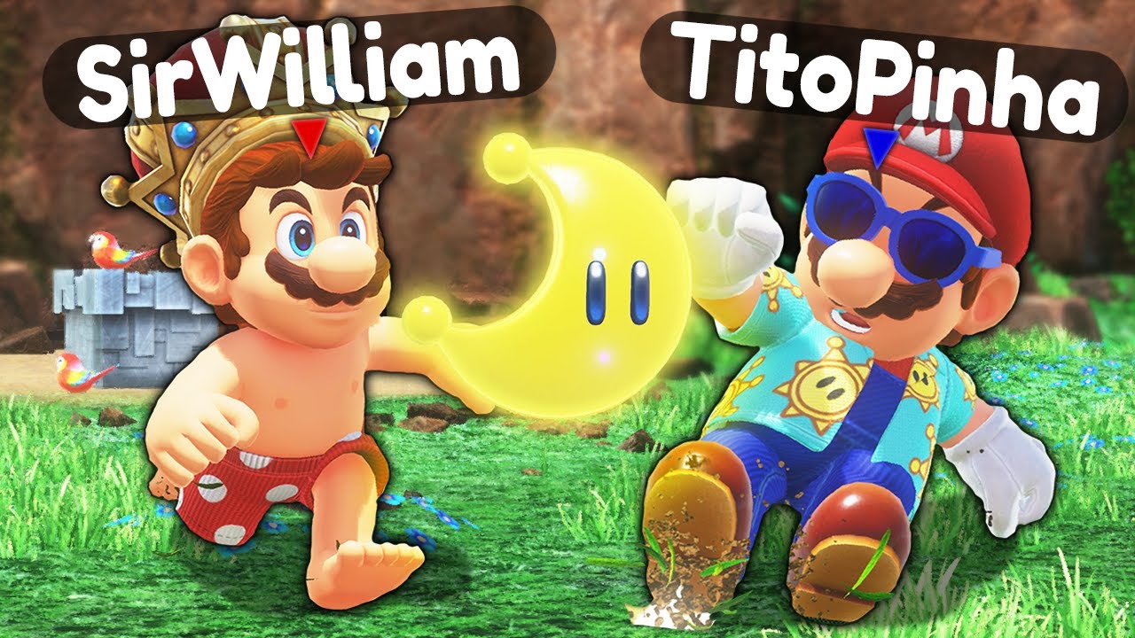 RETÉ A TITOPINHA a una verdadera prueba de skill en Super Mario Odyssey