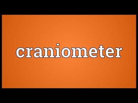 Header of craniometer