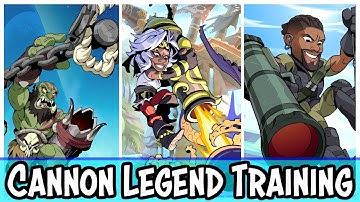 Time to GET GOOD with Cannon • Brawlhalla 1v1 Gameplay