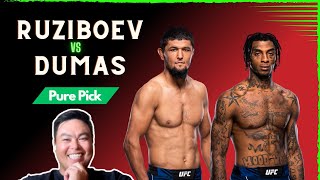 UFC Atlantic City - Nursulton Ruziboev vs Sedriques Dumas PREDICTION