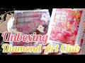 Unboxing diamond painting 124 diamond art club