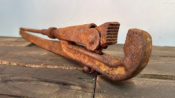 Restoring a Century-Old Pipe Wrench