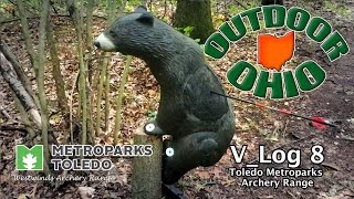 OutdoorOhio | Vlog8 | Shooting 3D Archery at Toledo Metroparks