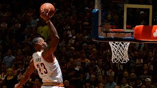 Lebron James Breaks the Glass with his Dunk!! screenshot 5