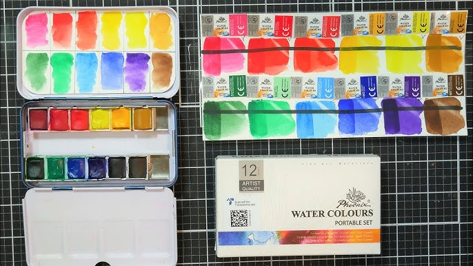 Complete Watercolor Paint Set with Watercolor Paper – KEFF Creations