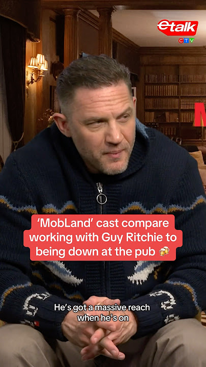 ‘Mobland’ cast compare working with Guy Ritchie to being down at the pub 🍻