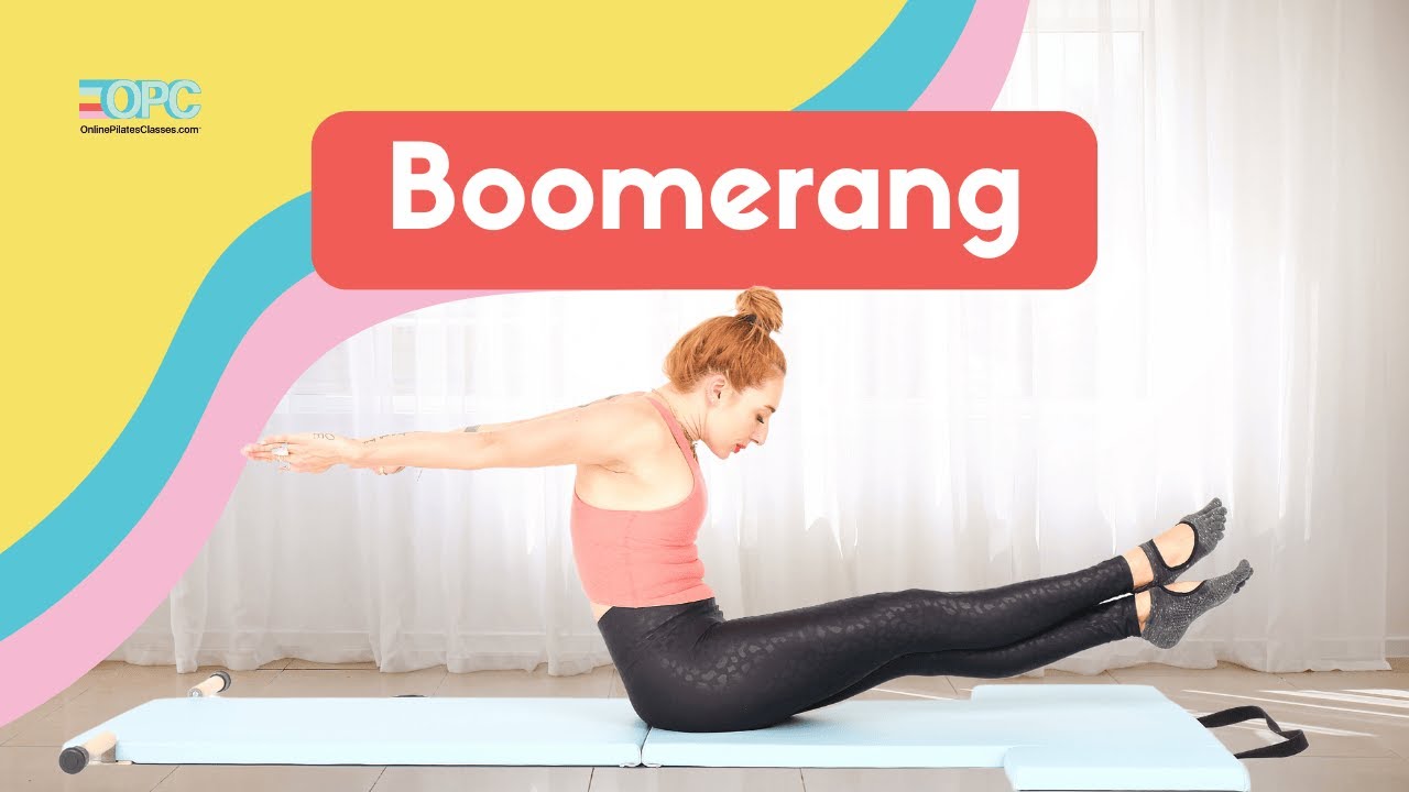 Boomerang on the Mat | Online Pilates Classes