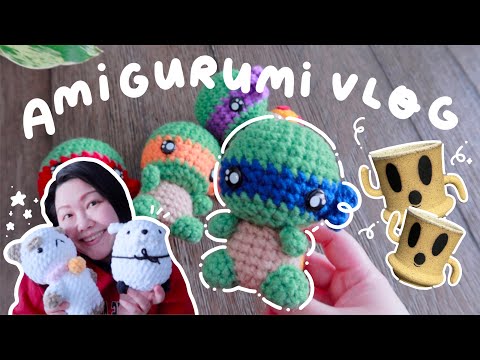 ✦Crochet VLOG 38✦ February plushies making, my crochet hooks and throwback comic con market days