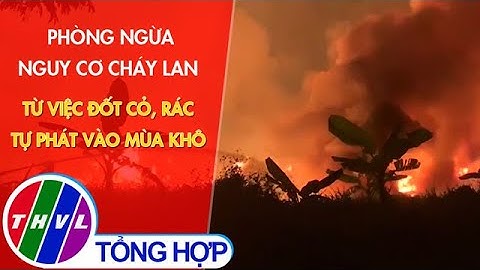 Phòng ngừa nguy cơ cháy lan từ việc đốt cỏ, rác tự phát vào mùa khô