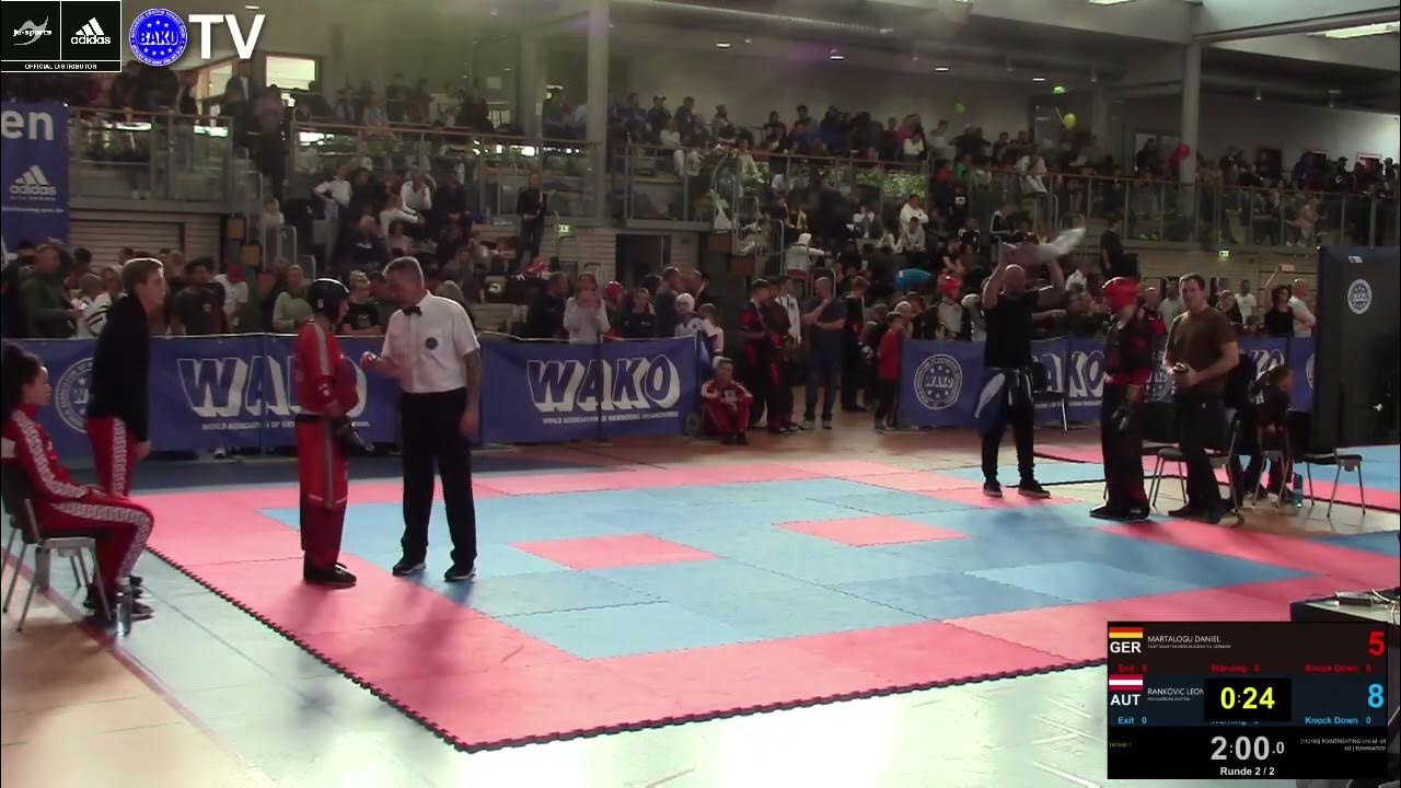 Bavarian Open 22 PF U16m 69kg Daniel Martalogu vs Leon Rankovic