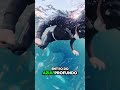 Ela Quase Virou ALMOÇO no Oceano! #shorts