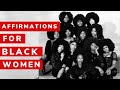 Affirmations pour les femmes noires 2022