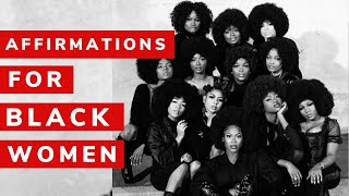 Affirmations for Black Women 2022