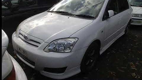 2004 TOYOTA COROLLA RUNX Z ZZE123