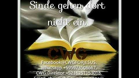 Sinde gehen dort nicht ein, (In Himmel sind nich sinde) Deutsch