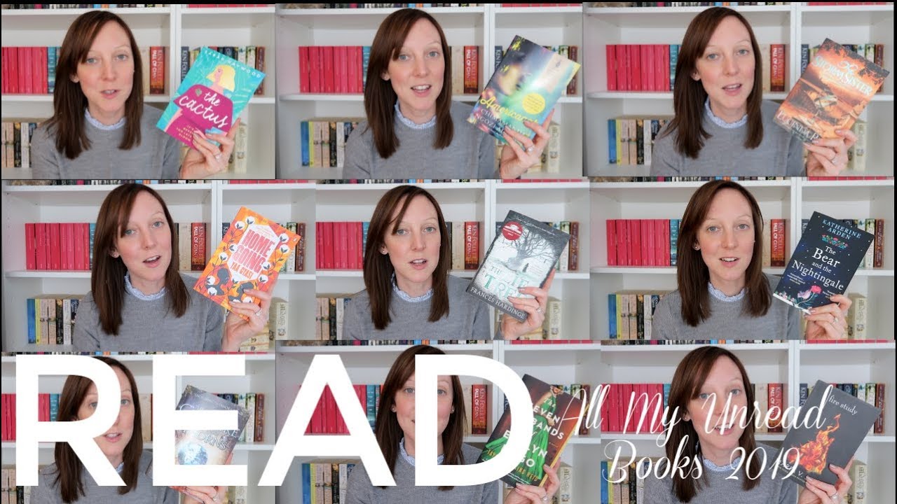 all-my-unread-books-2019-youtube