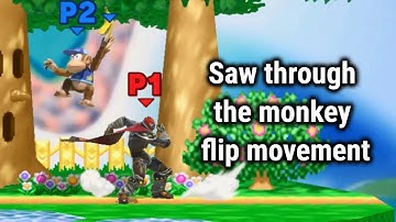 Saw through the monkey flip movement