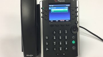 Polycom VVX: Setup Voicemail on VVX 300 & VVX 400 Series
