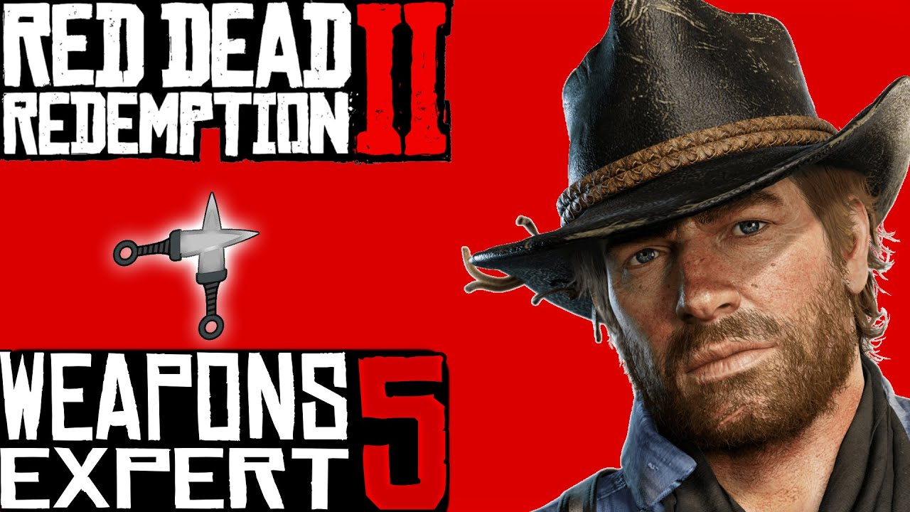 RDR2 Weapons Expert 5 Get Five Mounted Kills With Throwing Knives