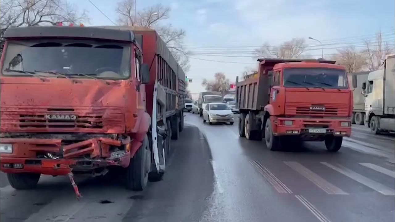 Украли камаз с тюльпанами